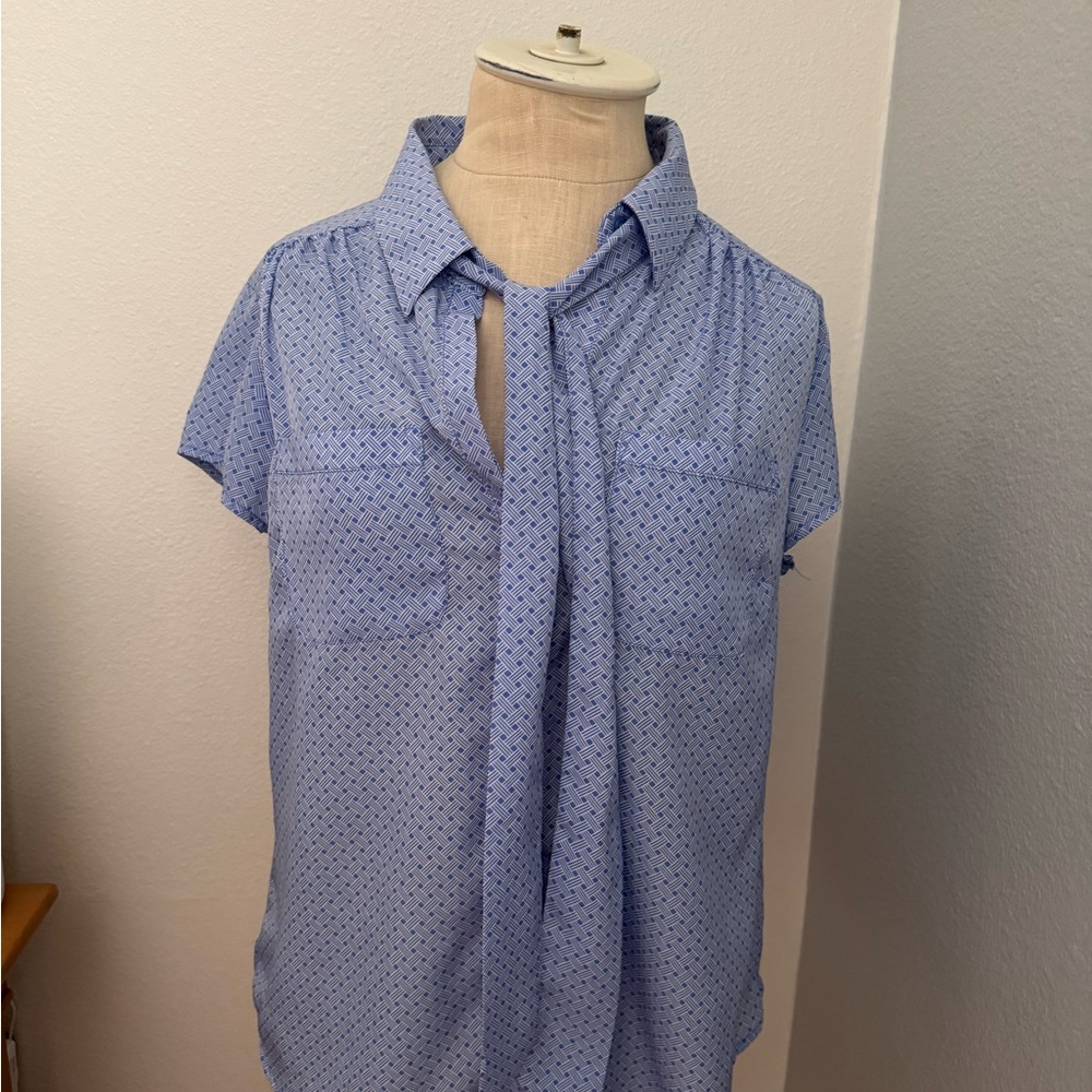 New York & Company Neck Tie Blouse Size M - 5 x $25 - Picture 2 of 7